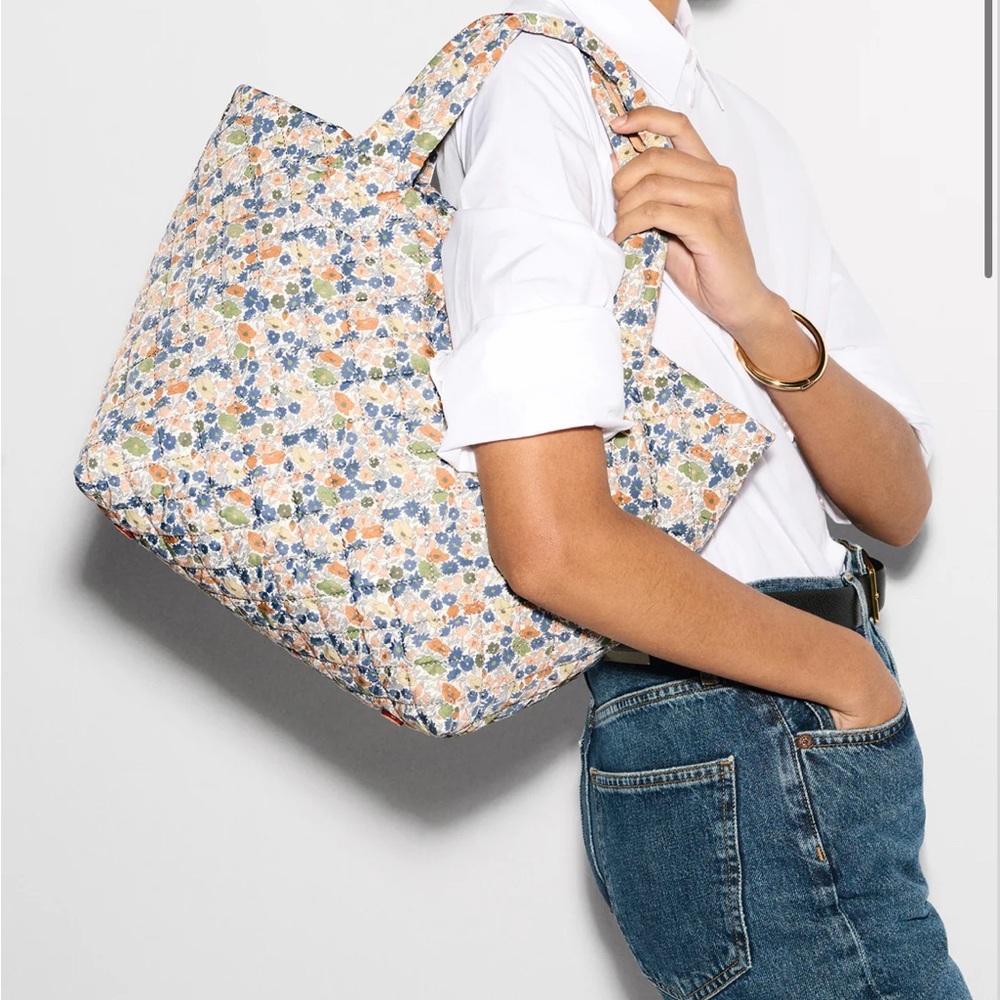 Mz Wallace Small Metro Tote Deluxe in Poppy